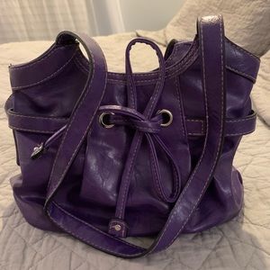 Purple Statement Purse